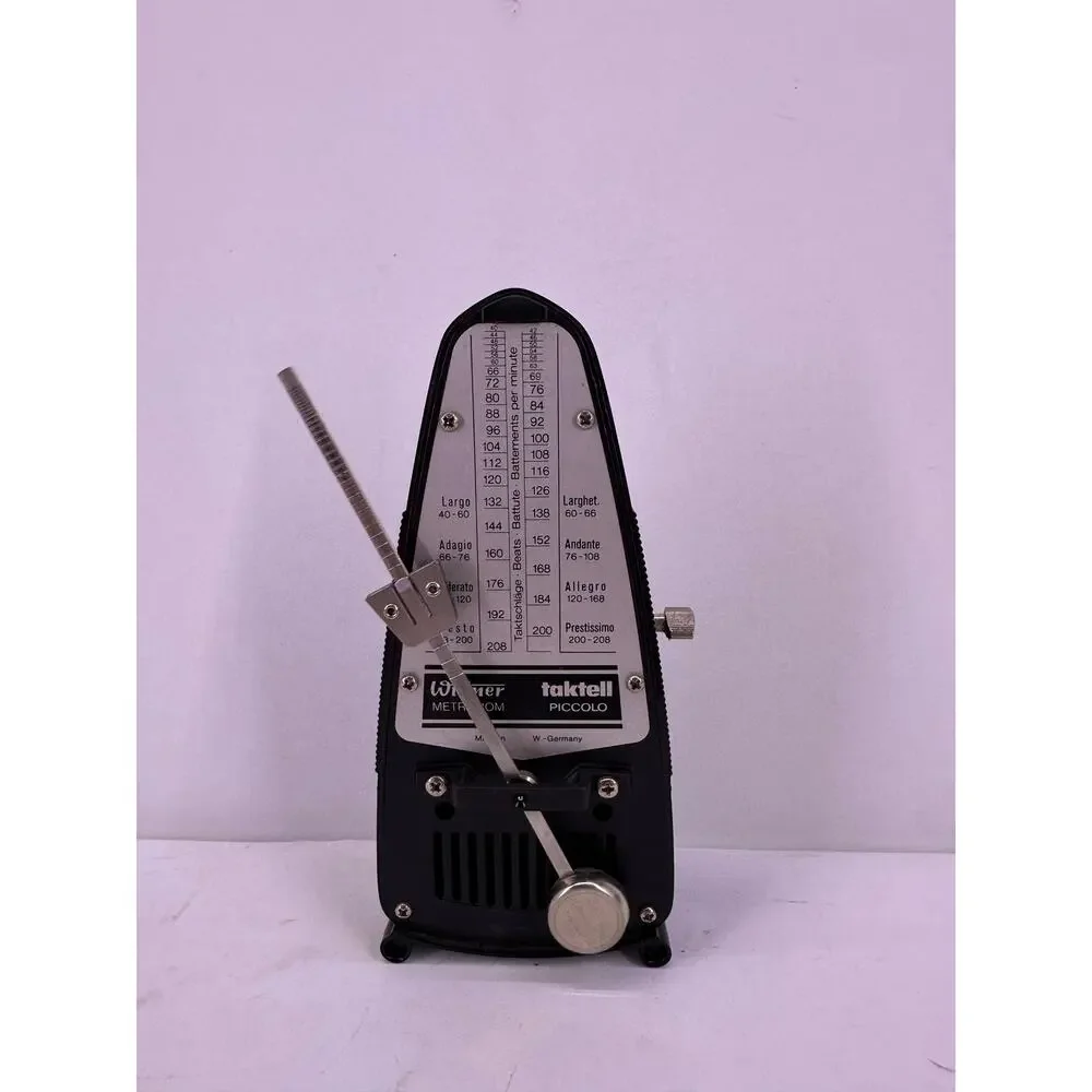 Willner Takell Piccolo Metronome Black Silver Works Amazing